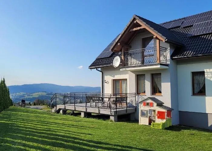 펜션 Gorskie Przysiolki W Koniakowie - Dom Z Widokiem Szance